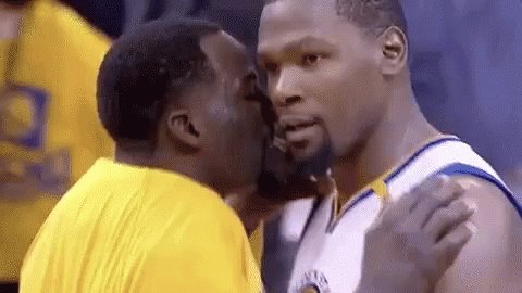 Draymond Green Kevin Durant GIF