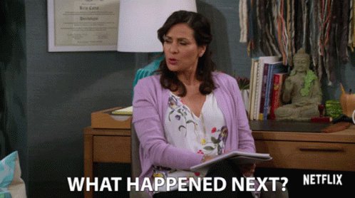 What Happened Next Constance Marie GIF