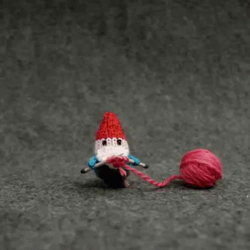 Gnome Crochet GIF