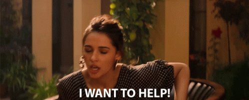 IWant To Help Naomi Scott GIF