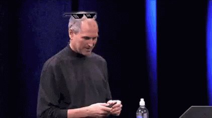 Jobs Deal With It GIF