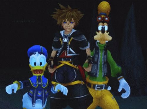 Kingdom Hearts Goofy GIF