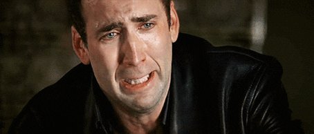 nicolas cage crying GIF