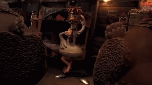 Chicken Run Movie Dancing GIF