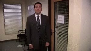 Michael Scott Bow GIF