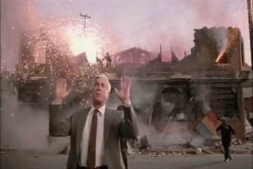 Nothing To See Here Explosion GIF