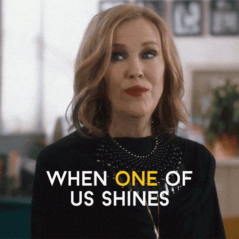 shining schitts creek GIF b...