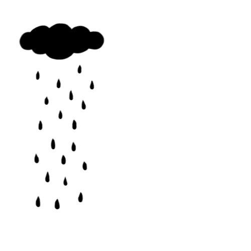 rain black cloud GIF