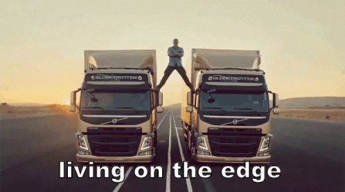 On The Edge GIF