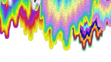 psychedelic colors GIF