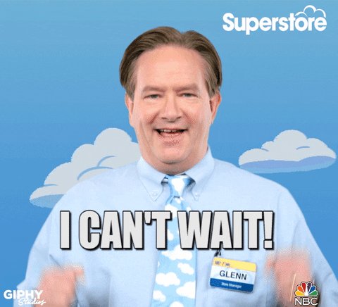 excited mark mckinney GIF b...