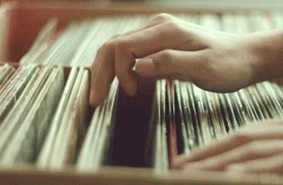 Vinyl Searching GIF