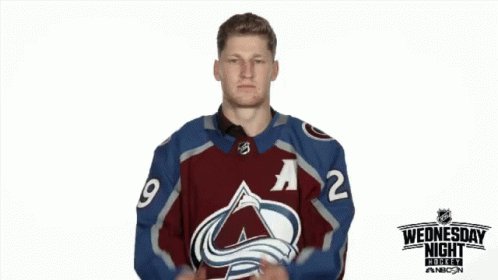Happy birthday to two GOATs, Nathan MacKinnon and my mom!! 