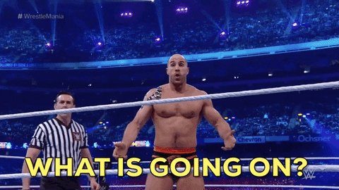 wrestlemania 34 what GIF by...