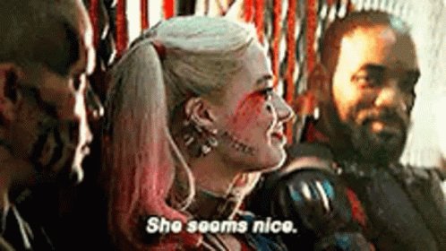 She Seems Nice Smile GIF