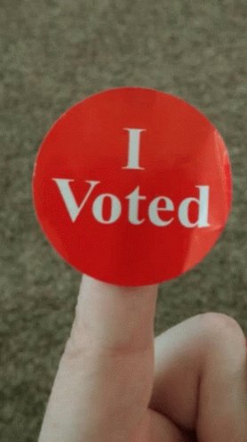 Vote Sticker Voting GIF