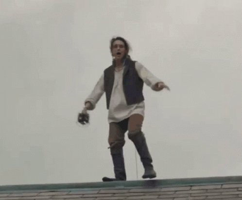 Gentleman Jack Roof Dance GIF