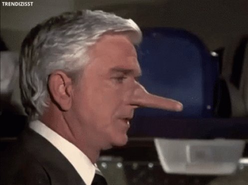 Leslie Nielsen Liar GIF