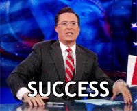 stephen colbert win GIF