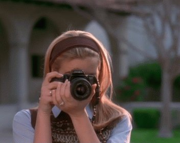 Clueless - Cher Taking Phot...