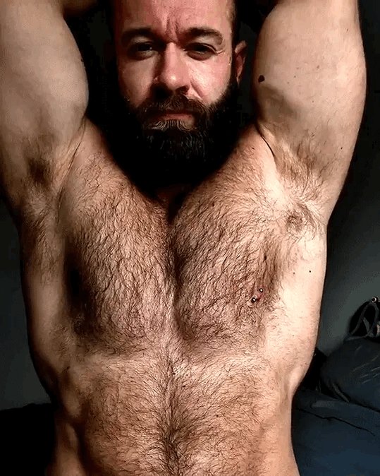 August 26 ?? ?? #ILoveHairyMen #hairsome #hairychest #hairygay #hairyfan #scruff #beardedhomo #beard