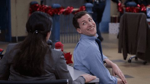 andy samberg smile GIF by Brooklyn Nine-Nine