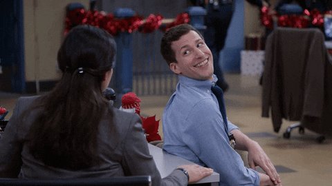 andy samberg smile GIF by Brooklyn Nine-Nine