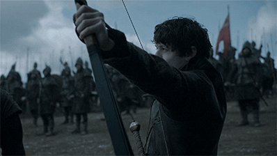 iwan rheon archery GIF by Game of Thrones