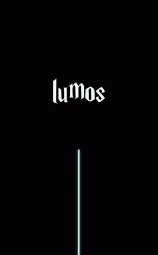 Harry Potter Lumos GIF