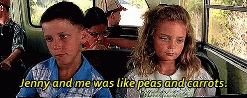 Peas And Carrots Forrest Gu...