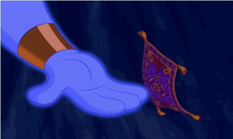 high five magic carpet GIF by Disney