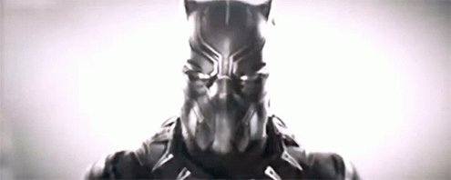 Black Panther Chadwick Boseman GIF