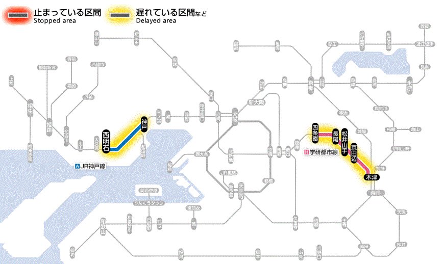 東西 線 学研 都市 線 路線 図 JR東西線【列車遅延】10:37頃、学研都市線内で発生した人身事故の影響で、現在も一部列車に遅れが出ています。(08/30 15:20)