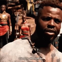 Hanuman Black Panther GIF