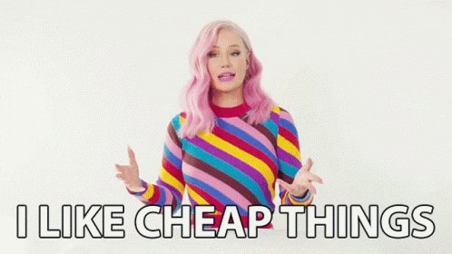 ILike Cheap Things Inexpensive GIF