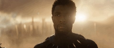 Black Panther Nod GIF by Nerdist.com