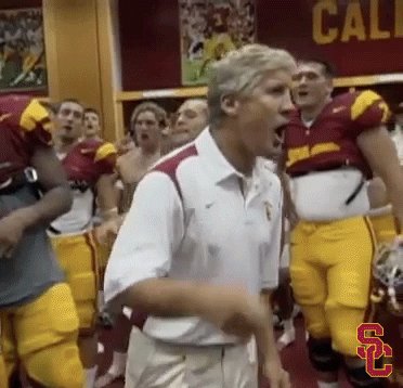 Happy 69th bday Pete carroll! Oh the glorious usc days   