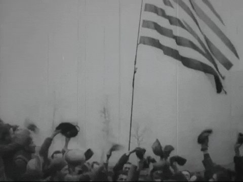 american flag vintage GIF by US National Archives