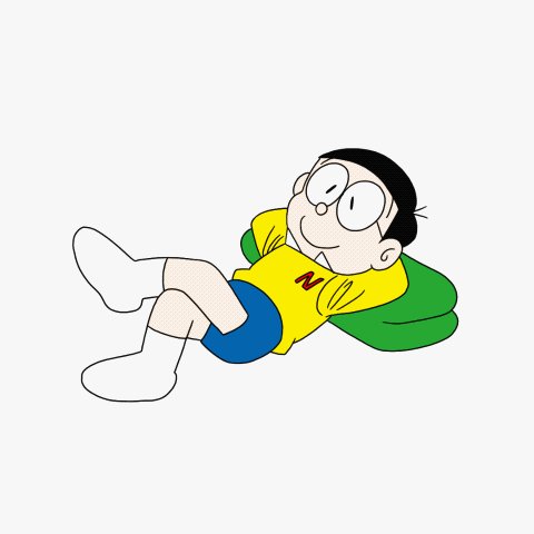 水江未来 昼寝すると一瞬で概念化するのび太 Nobita Instantly Conceptualizes When Taking A Nap
