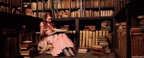 Reading Library GIF