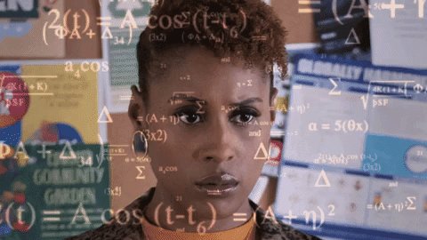 Stressed Issa Rae GIF