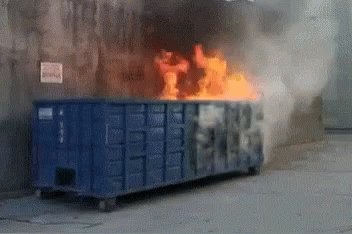 Dumpster Fire GIF