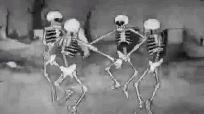 Skeleton Dancing GIF