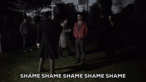 shame shaming GIF by What W...