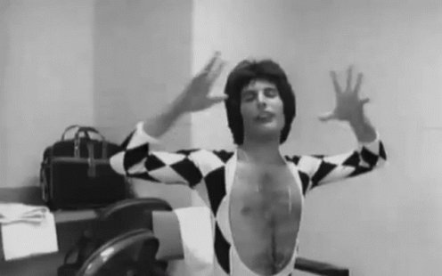 QUEEN Freddie Mercury GIF