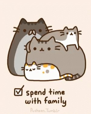 Pusheen Christmas GIF