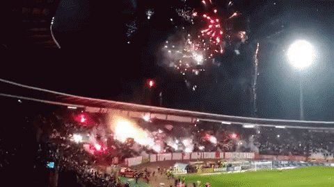 Fireworks Stadium GIF