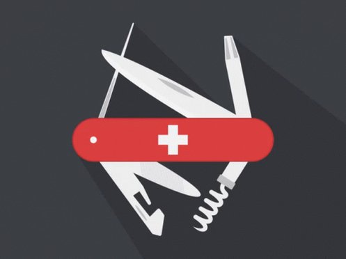 A GIF of a Swiss Army Knife...