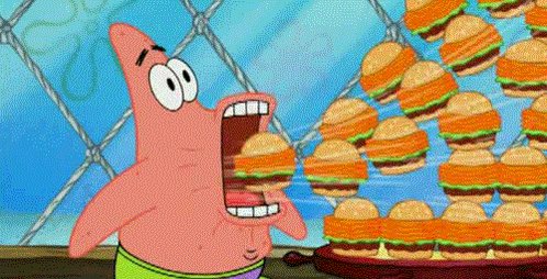 hungry burger GIF by Sponge...
