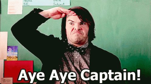 Aye Aye Captain! GIF